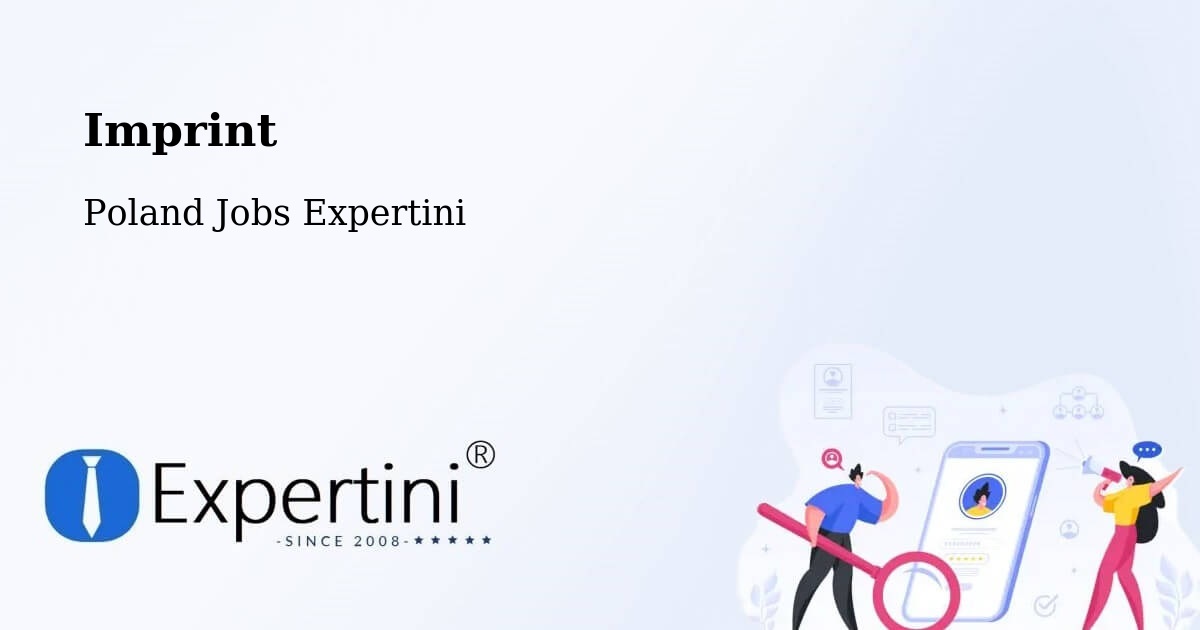 Imprint – Barczewo - Poland Jobs Expertini