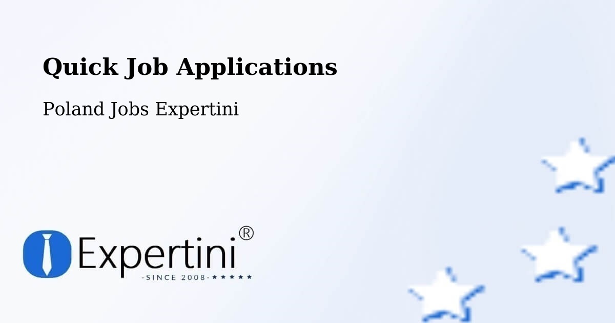 Quick Apply Feature – Barczewo - Poland Jobs Expertini